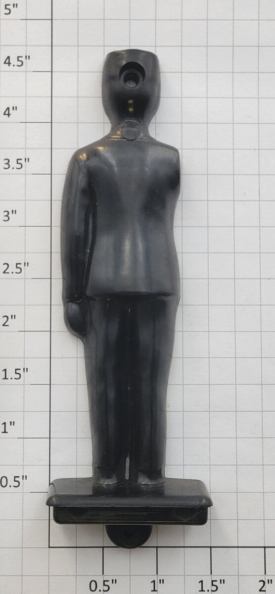 Lionel 1045-3BL Back Half of Black Flagman Figure