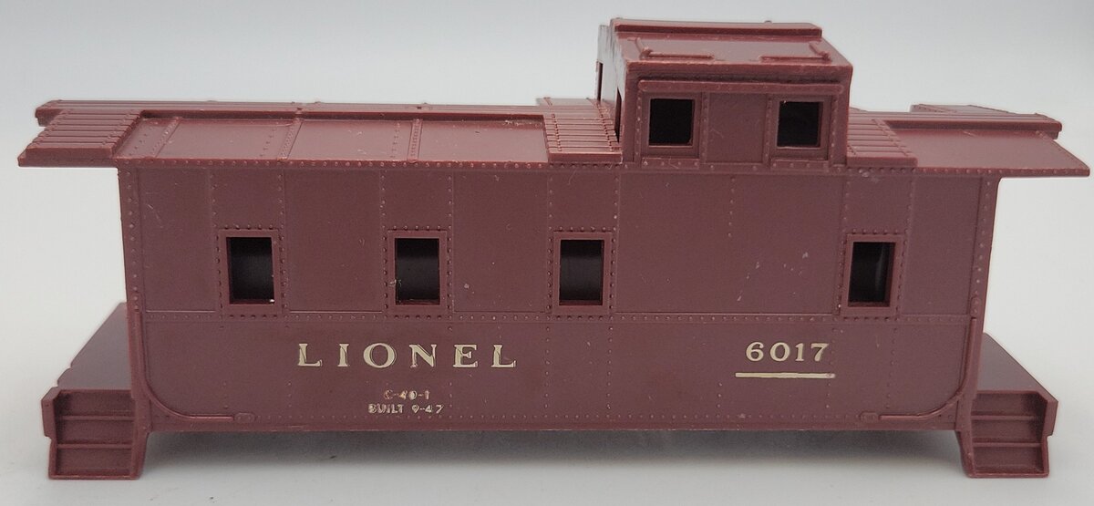 Lionel 6017-2 O Gauge SP Type "Lionel" Caboose Shell #6017