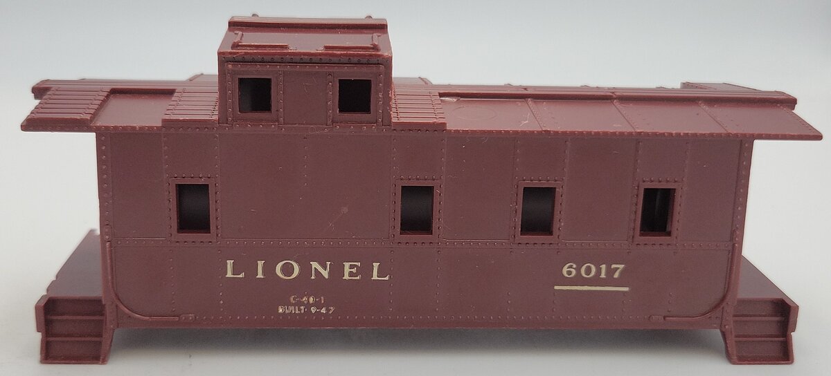 Lionel 6017-2 O Gauge SP Type "Lionel" Caboose Shell #6017