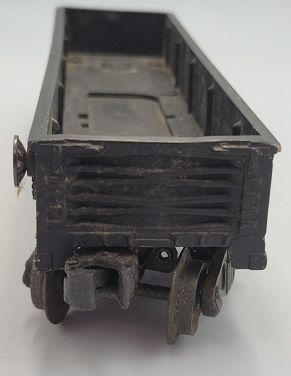 Lionel 2452 O Gauge Black Pennsylvania Gondola with Operating Trucks & Couplers