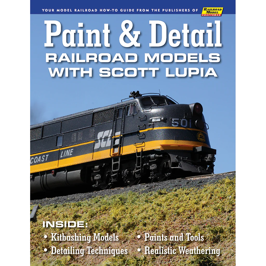 White River Productions PDRM Paint & Detail Railroad Models Soft Cover Book