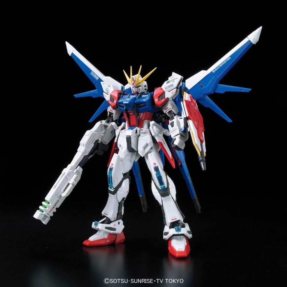 Bandai 2340121 1:144 RG Build Strike Gundam Full Package Plastic Model Kit
