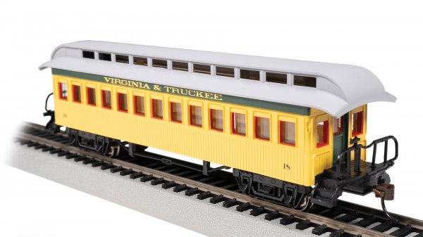 Bachmann 15107 HO Virginia & Truckee 1860-1880 Era Coach