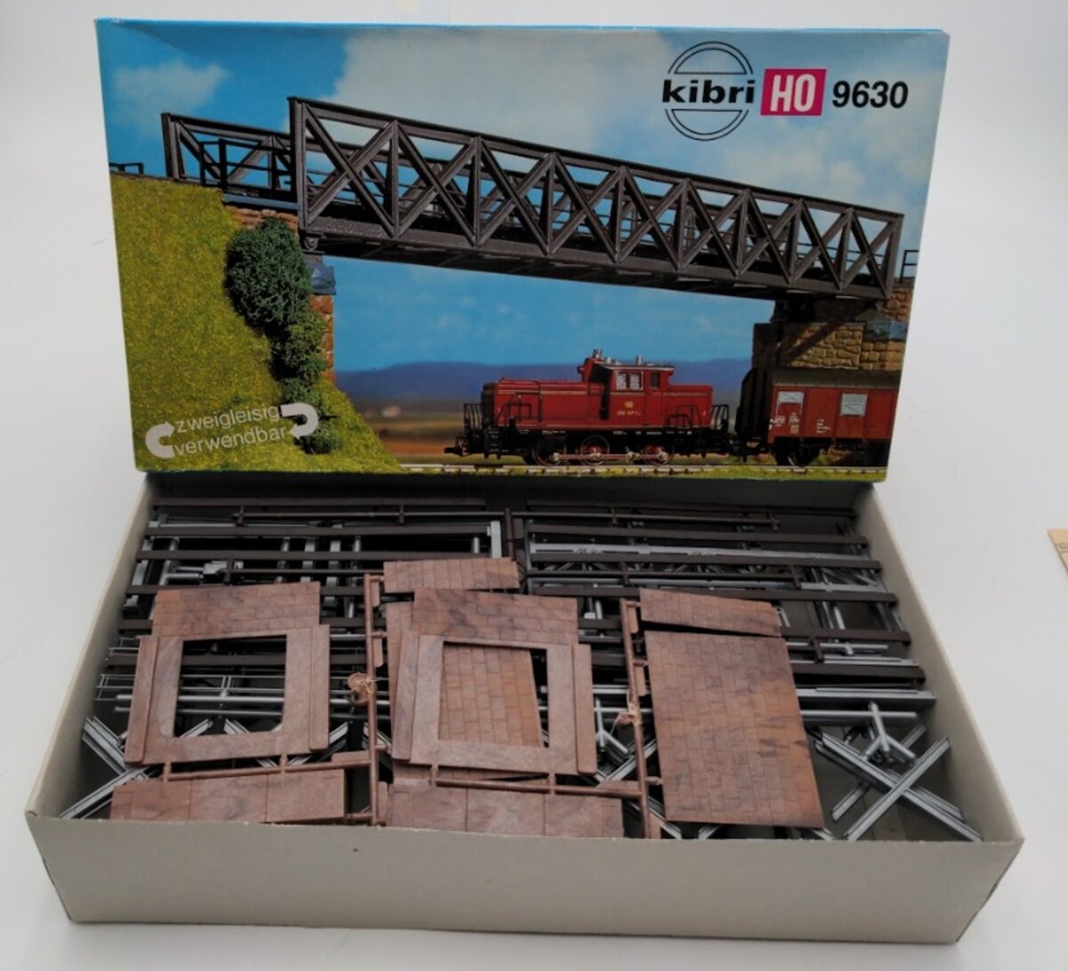 Kibri 9630 HO Scale Girger Brigde Plastic Kit