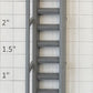 Lionel 197-19 Gray Radar Tower / Rocket Launcher Stairs
