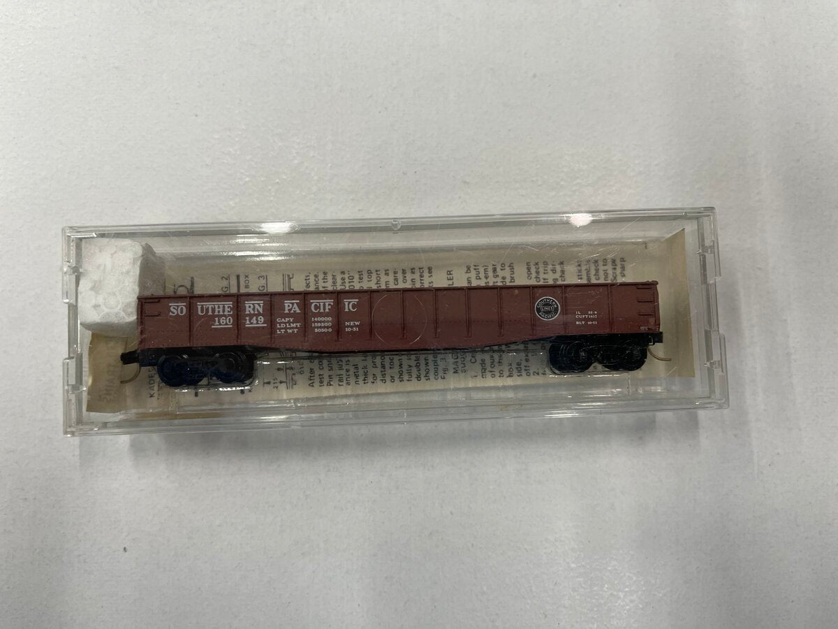 Micro-Trains 04600090 N SP 50' Fishbelly Side Gondola w/Drop Ends #160149