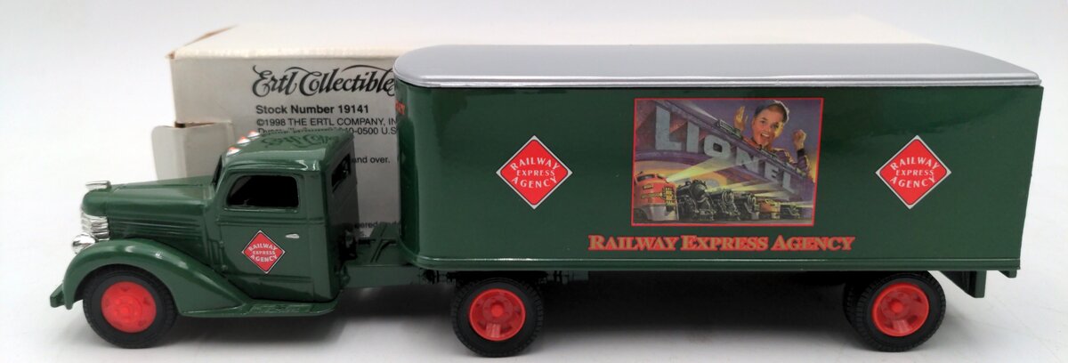 Ertl 19141 1:43 Nationwide Worldwide REA Tractor Trailer Truck