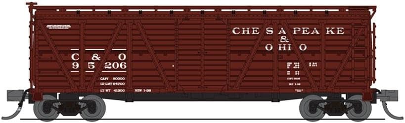 Broadway Limited 6570 N Chesapeake & Ohio Stock Car with Cattle Sounds