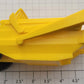 Lionel 9121-2X Yellow Scraper Rear Pan Trailer