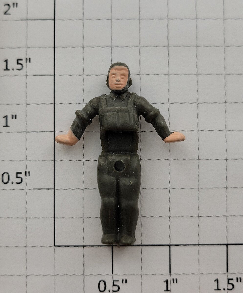 Lionel 50-83 O Gauge Olive Green Rotating Crew Man Figure