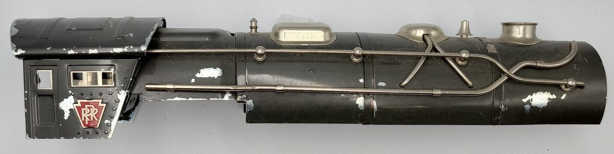 Lionel 385E-2 Gray Locomotive Shell with Nickel Trim