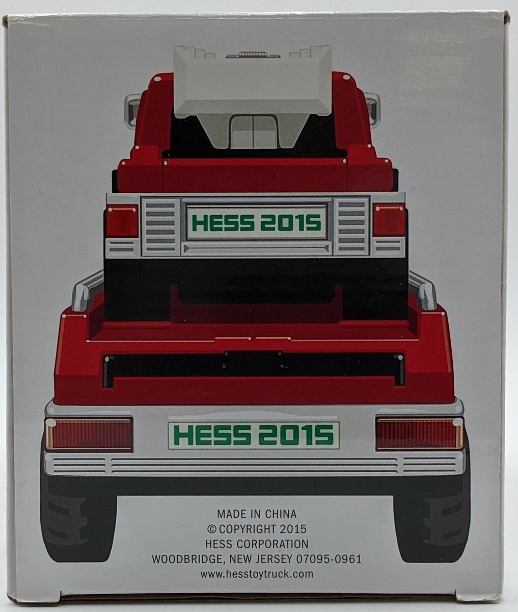 Hess 2015 Fire Truck and Ladder Rescue Vehicle