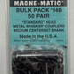 Kadee 148-50 HO #148 Whisker Metal Couplers Medium 9/32" Centerset Shank