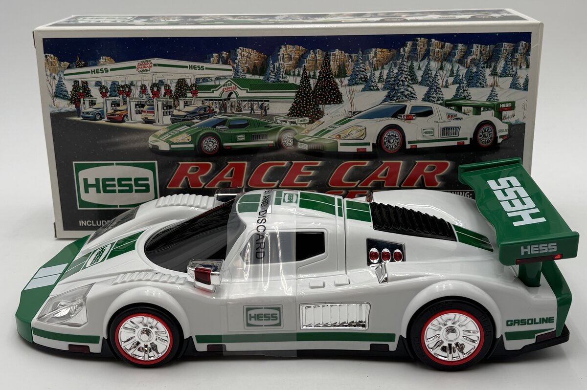 Hess 2009 Diecast Race Car and Racer w/Pull Back Motor