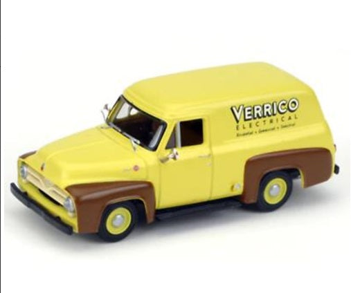Athearn 26476 HO Verrico Electrical Company 1955 Ford F-100 Panel Truck