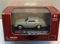 Malibu International 09209 1:87 1981 Cadillac From Casino Sam Ace Rothseins Car