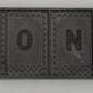 Lionel 214 O Gauge Black Plastic Girder Side without White Letters