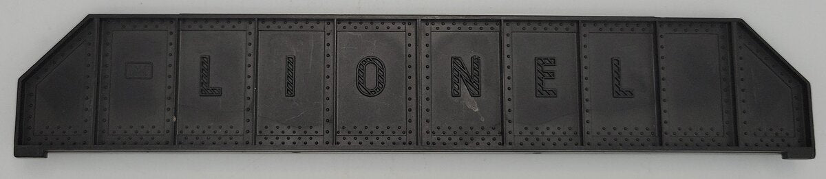 Lionel 214 O Gauge Black Plastic Girder Side without White Letters