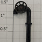 Lionel 455-21WX Oil Derick Outlet Pipe Assembly with Wheel