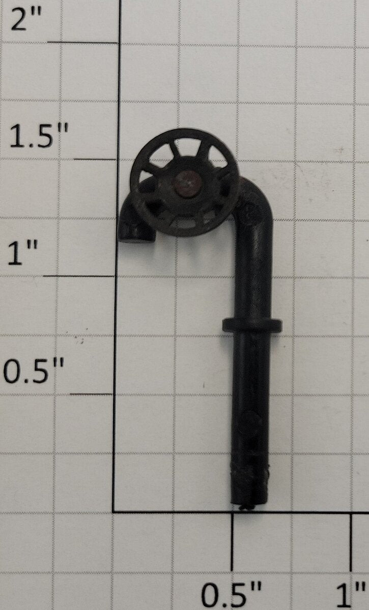 Lionel 455-21WX Oil Derick Outlet Pipe Assembly with Wheel