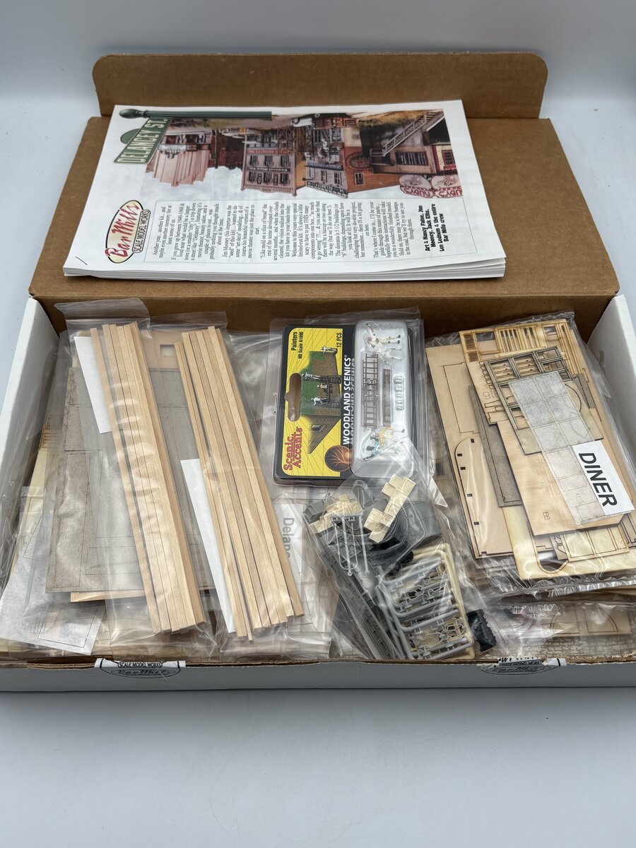 Bar Mills HO Delancey Street Building Kit