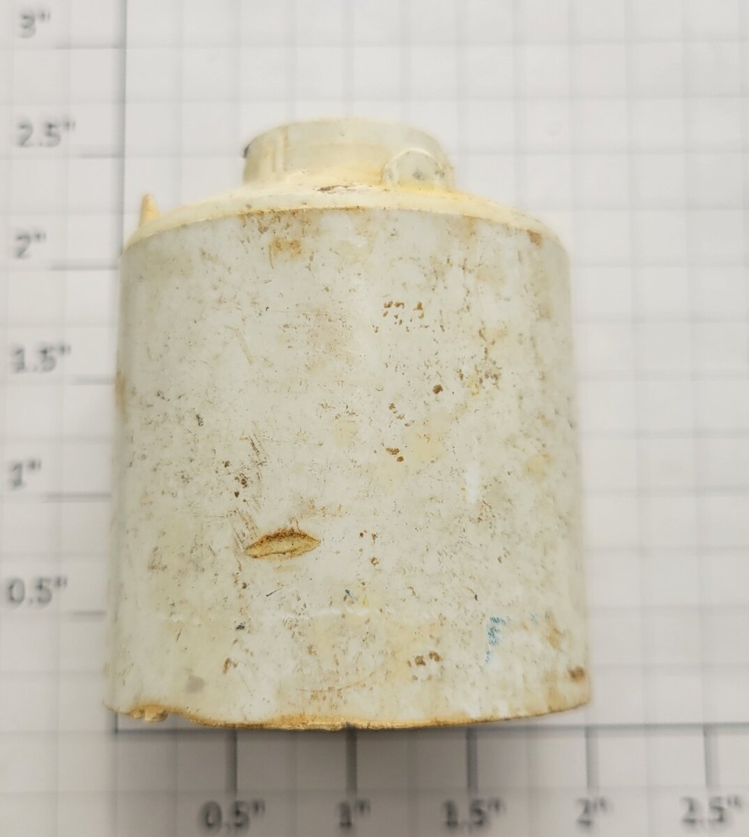 Lionel 6112-2 O Gauge White Canister without Lettering