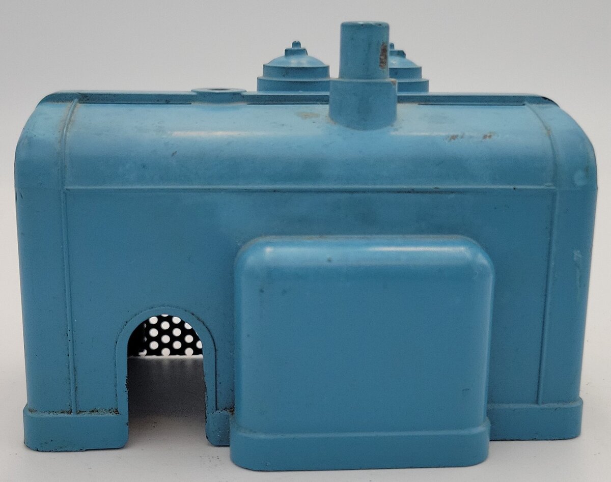 Lionel 397-15 O Gauge Repainted Blue Motor Cover with Fence without Decal