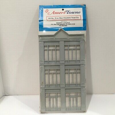 Ameri-Town 76 O Scale The Wee Cheatem Trust Co. 1 St. National Bank