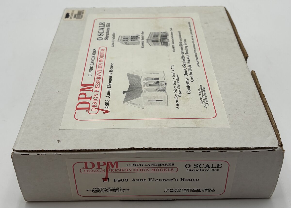 DPM 803 O Scale Aunt Eleanor's House Kit