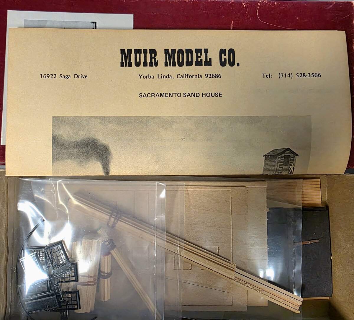 Muir Models 009 HO Sacramento Sand House Model Building Kit