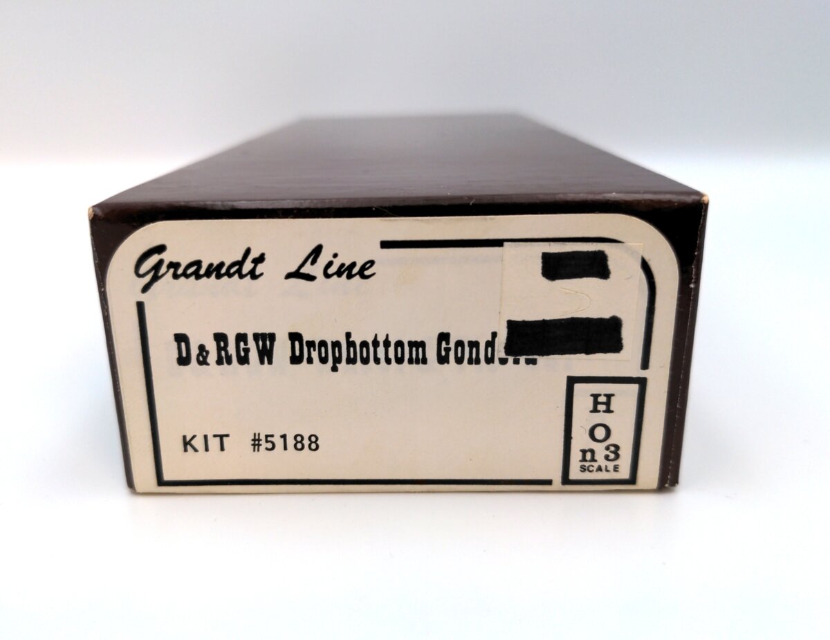 Grandt Line 5188 HOn3 D&RGW Dropbottom Gondola High 700 Series Kit