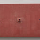 Lionel 2256-1R Red Passenger Station Platform Base