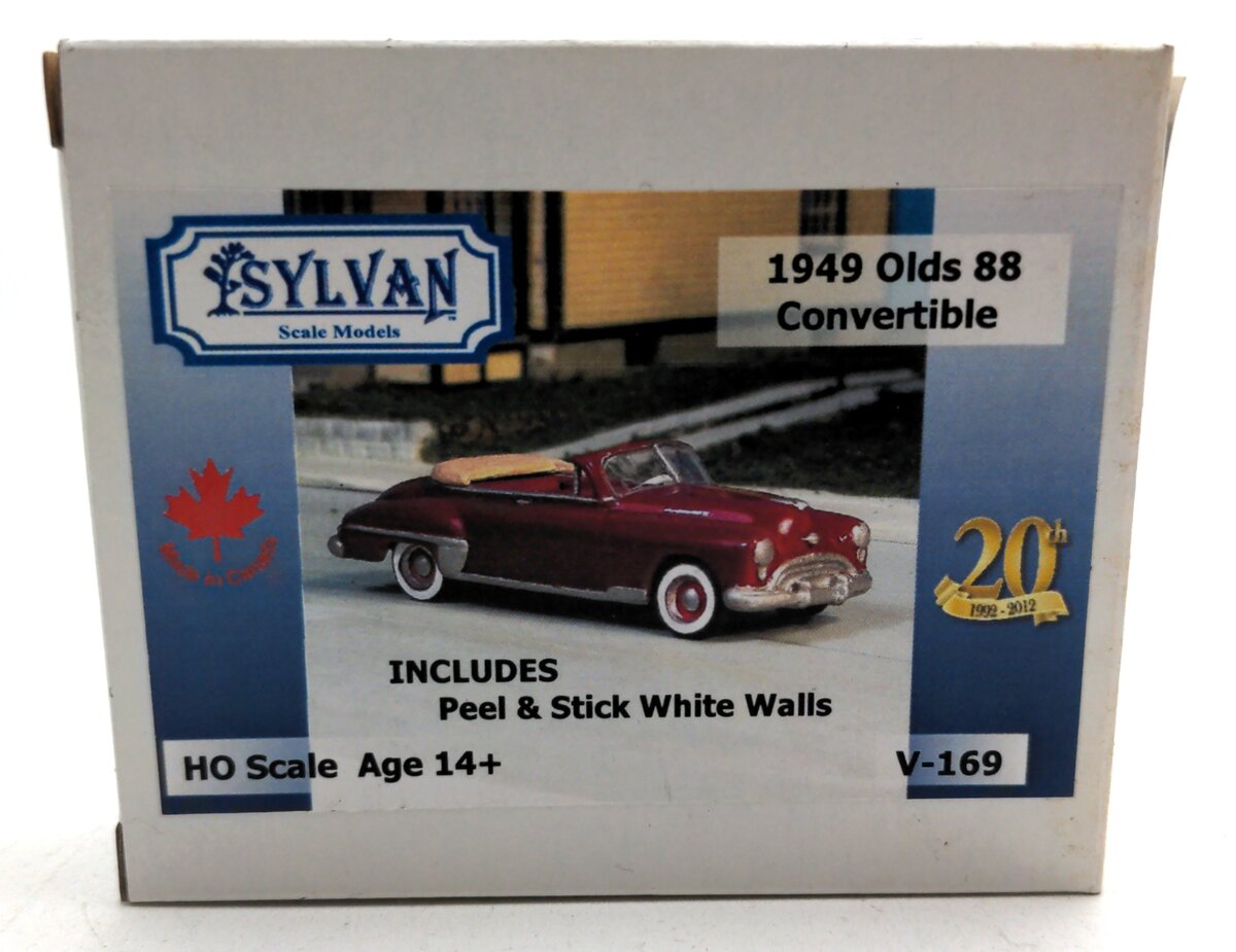 Sylvan Scale Models V-169 1:87 1949 Olds 88 Convertible Kit