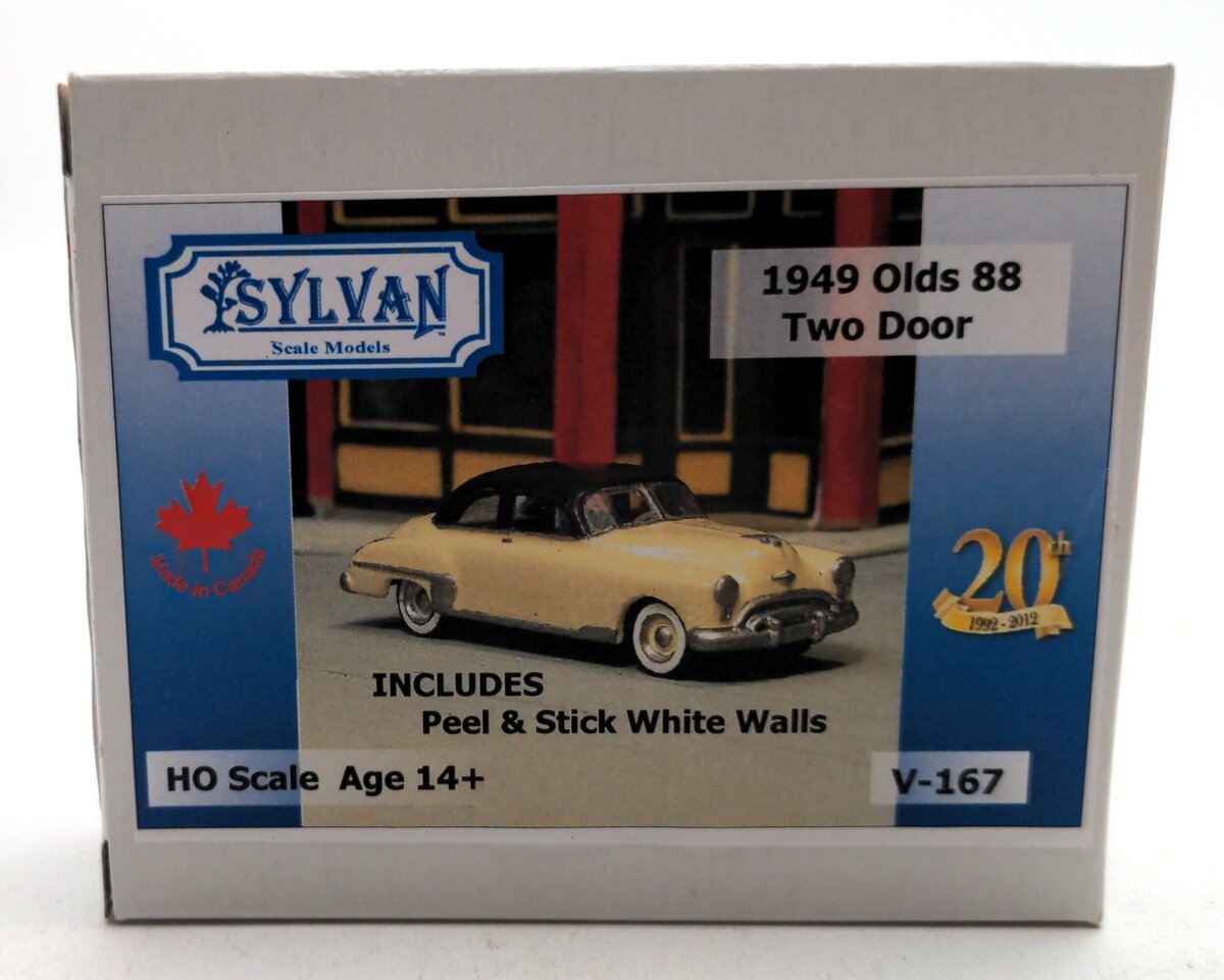 Sylvan Scale Models V-167 1:87 1949 Olds 88 Two Door Kit
