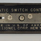 Lionel O22C O Gauge Switch Controller without Wire with Bulbs