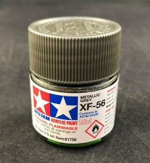 Tamiya 81756 XF-56 Metallic Grey Acrylic Mini Paint 10 ml Bottle