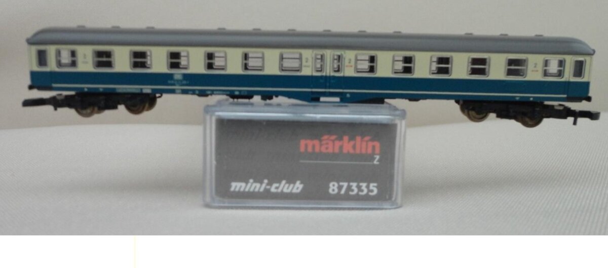 Marklin 87335 Z Scale Mini-Club DB 1st/2nd Class Passenger Car
