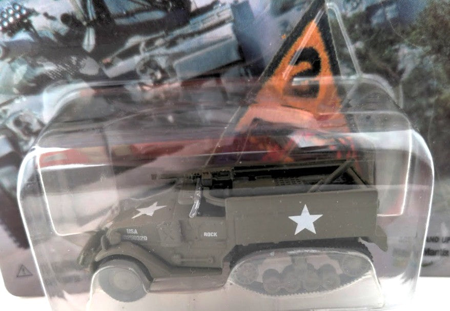 Playing Mantis 305-01 1:64 Scale WWII M-16 Green Anti-Aircraft Half Track