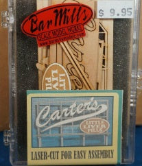 Bar Mills 0103 HO Carters Billboard Kit