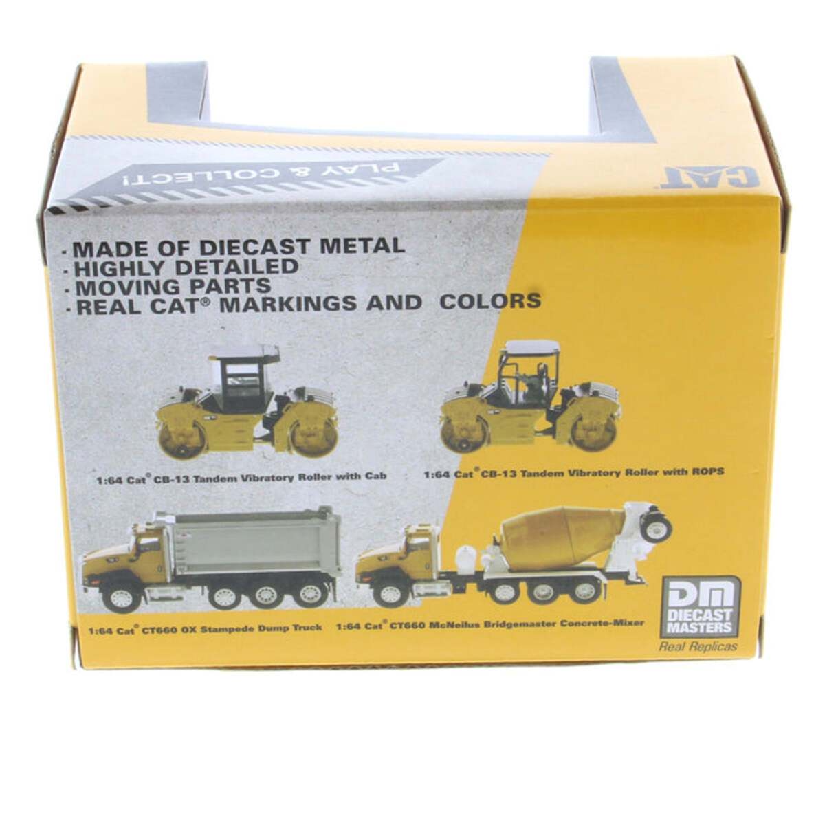 DieCast Masters 85631 1:64 Cat Diecast CB-13 Tandem Vibratory Roller