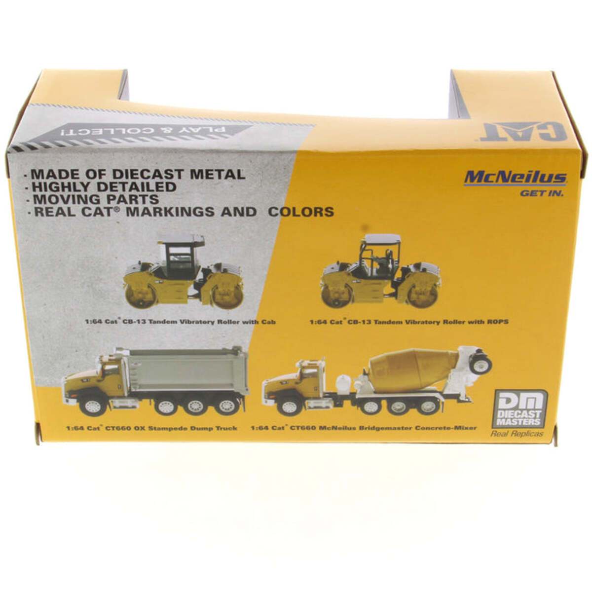 DieCast Masters 85632 1:64 CAT CT660 McNeilus Bridgemaster Concrete-Mixer