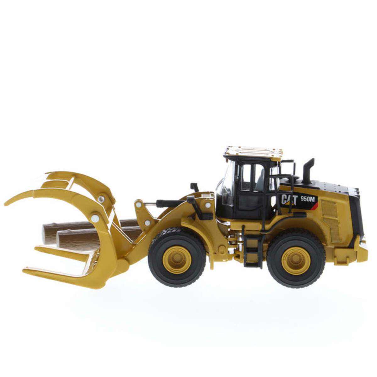 DieCast Masters 85635 1:64 Cat Diecast 950M Wheel Loader with Log Fork