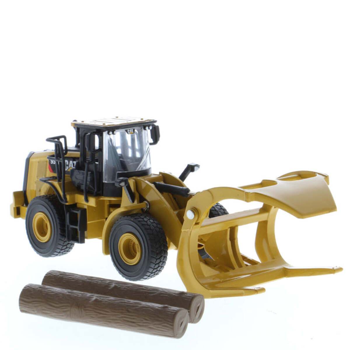DieCast Masters 85635 1:64 Cat Diecast 950M Wheel Loader with Log Fork