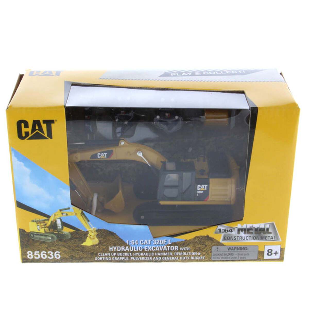 DieCast Masters 85636 1:64 Cat Diecast 320F Hydraulic Excavator