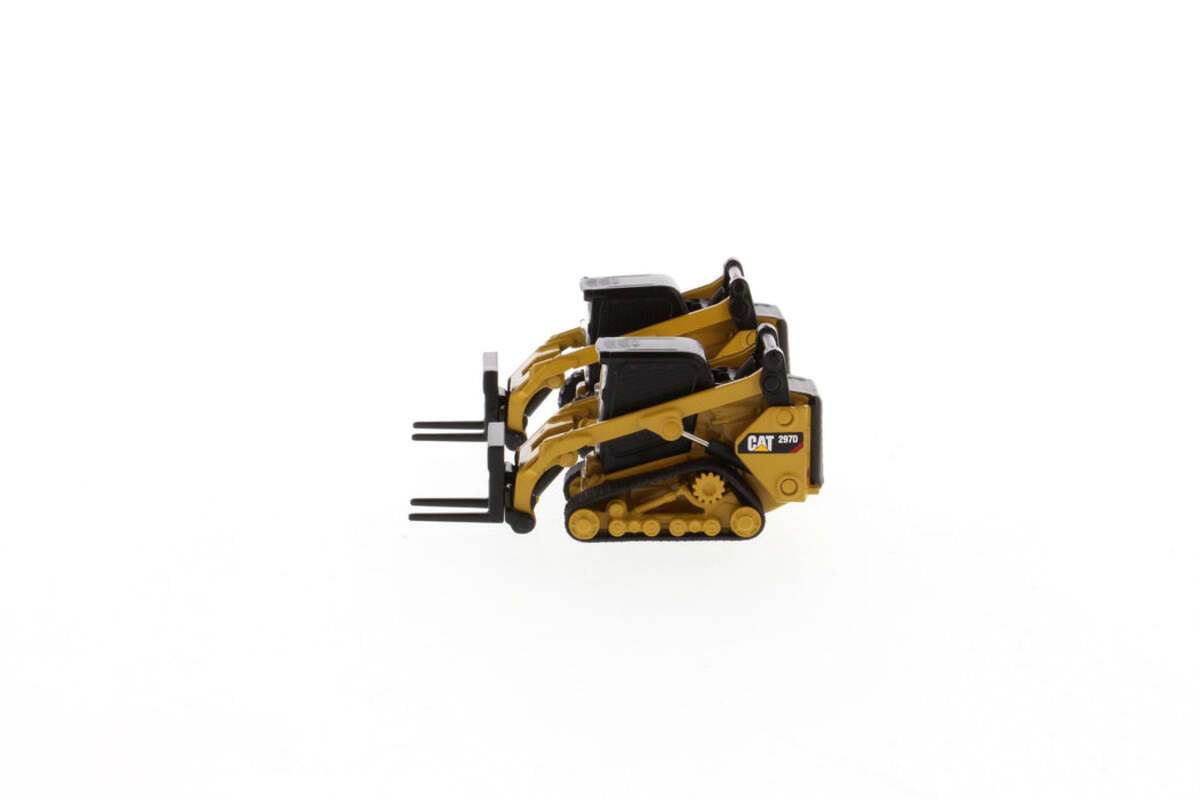 DieCast Masters 85693 1:64 CAT Skid Steer Loader & Compact Track Loader Pair