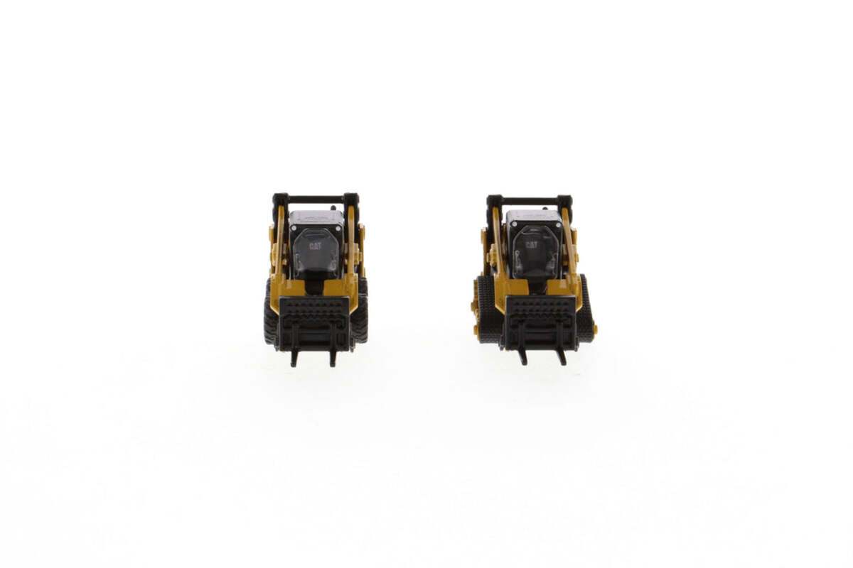 DieCast Masters 85693 1:64 CAT Skid Steer Loader & Compact Track Loader Pair