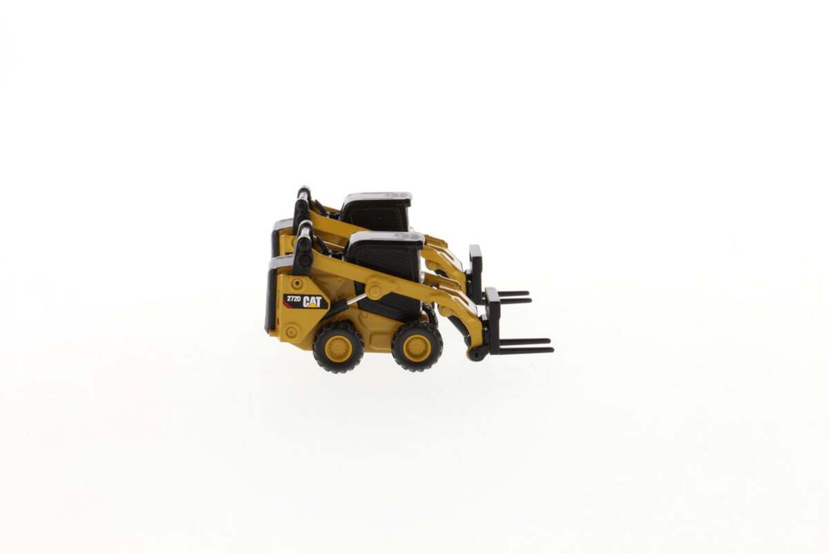 DieCast Masters 85693 1:64 CAT Skid Steer Loader & Compact Track Loader Pair