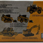 DieCast Masters 85693 1:64 CAT Skid Steer Loader & Compact Track Loader Pair