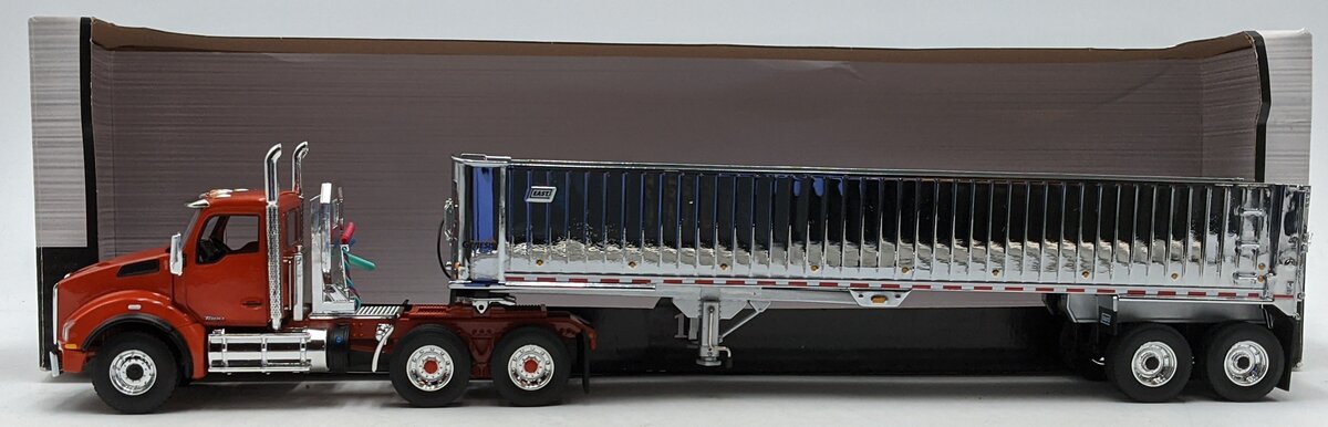 First Gear 50-3453 1:50 Kenworth T880 with East Genesis  End Dump Trailer
