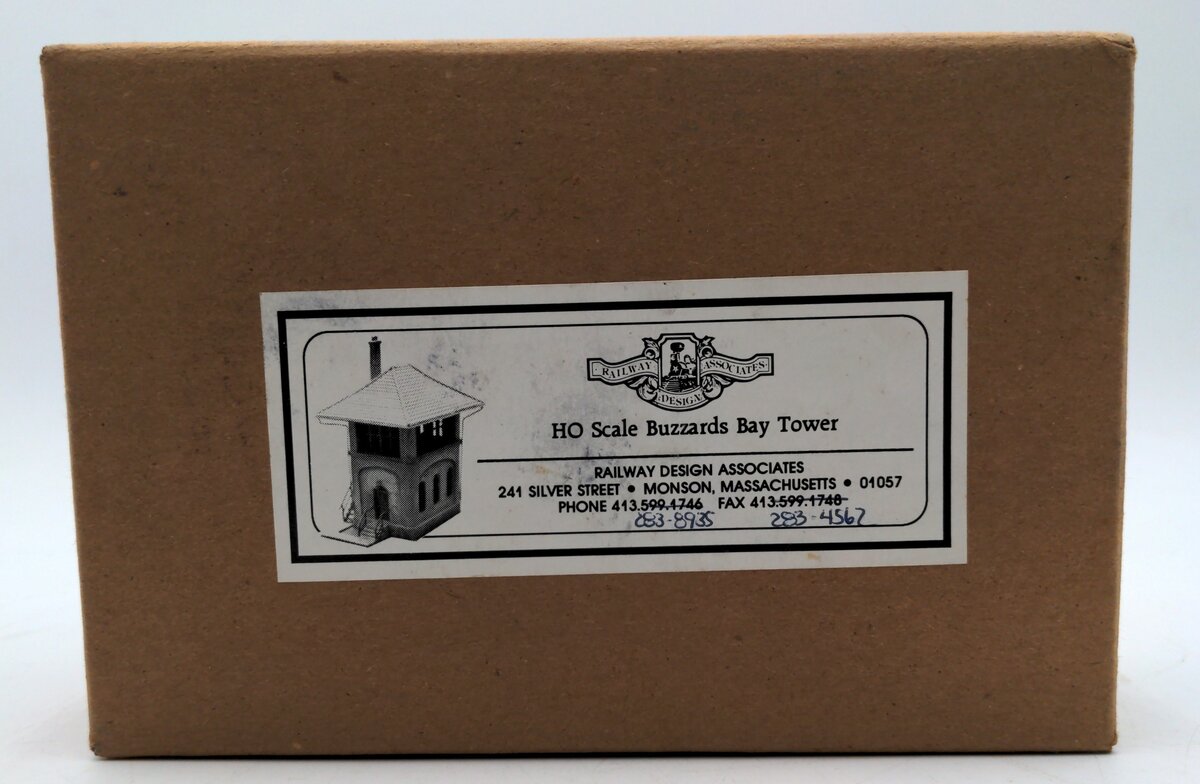 Railway Design Associates 1000 HO Scale Buzzards Bay Tower Resin Kit